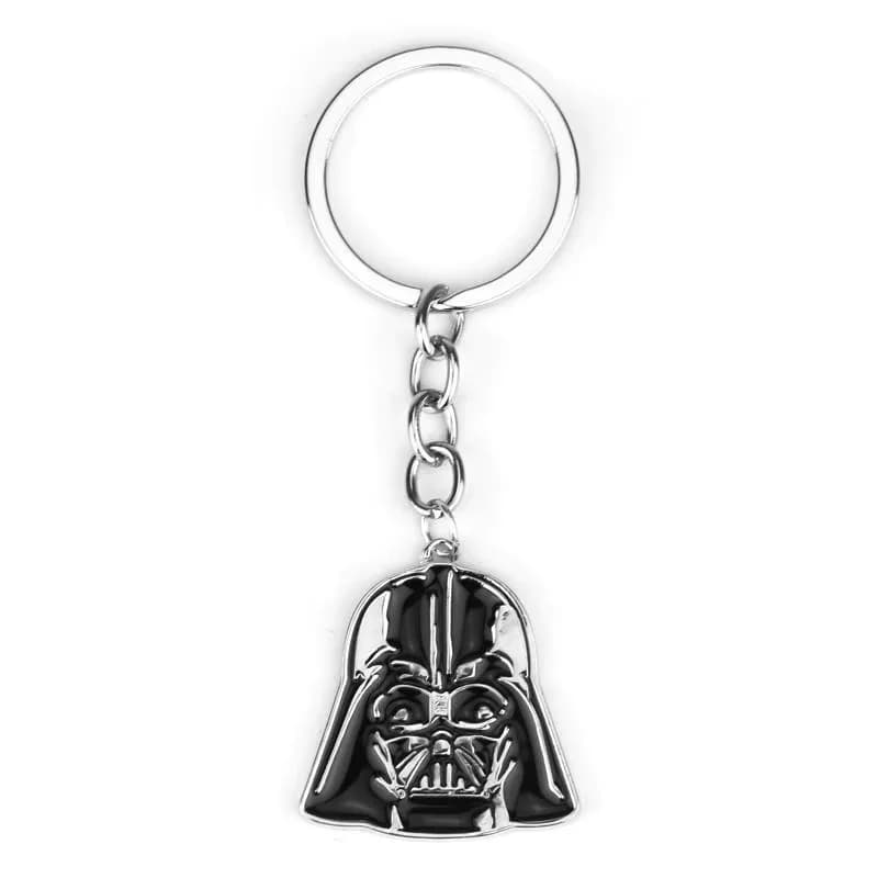 Llavero Darth Vader Star Wars - Casco Negro 3D, Accesorio de Colección para Fans
