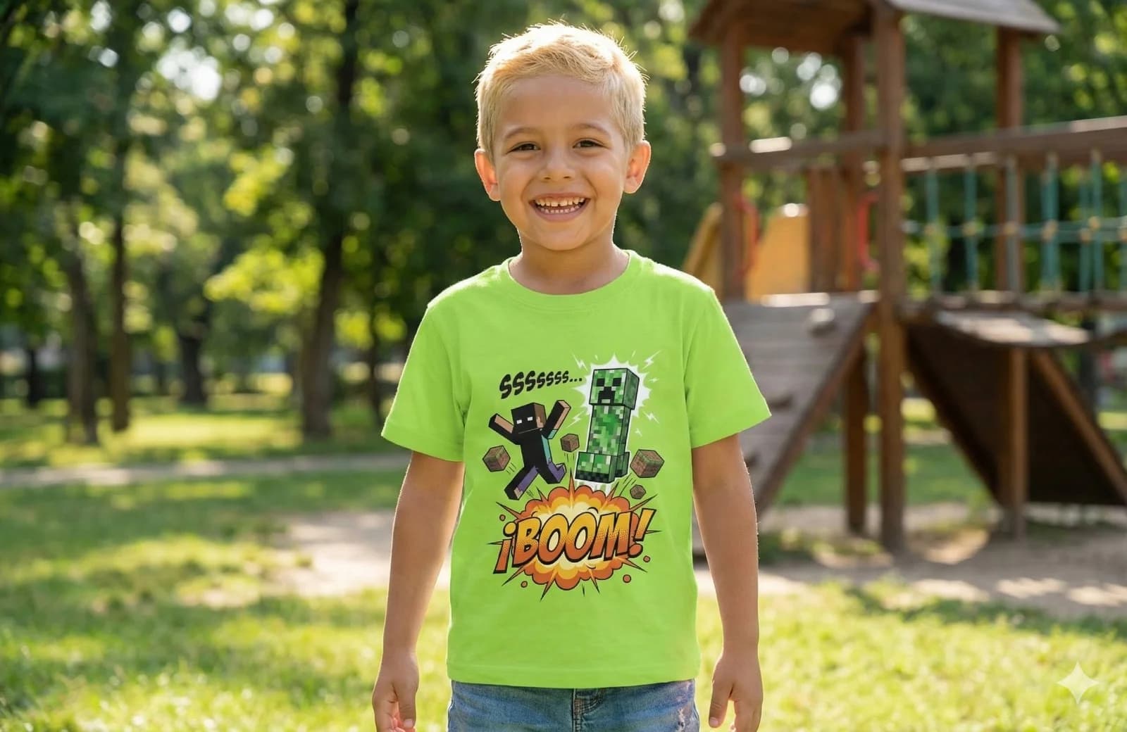 Camisetas Personalizadas para Niños de Minecraft y Más - Estampados Gamer, Youtubers y Memes